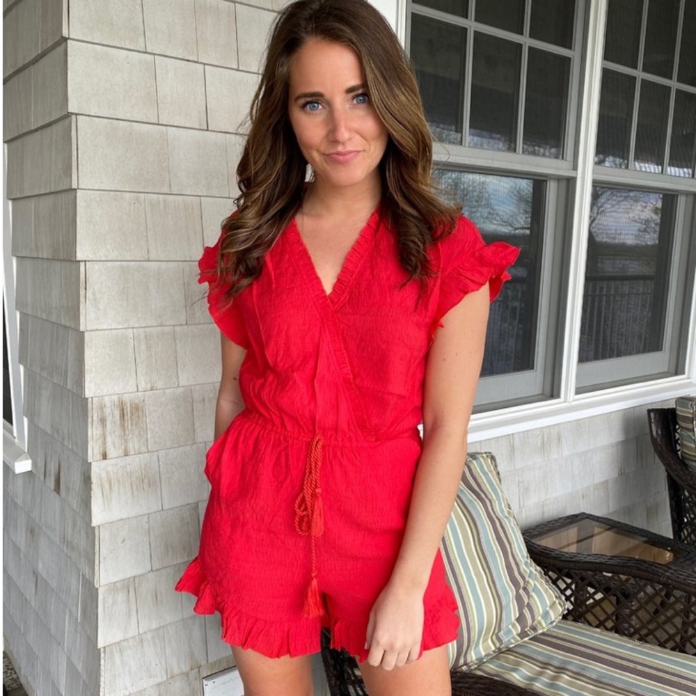 Sunset cruise romper NWT.